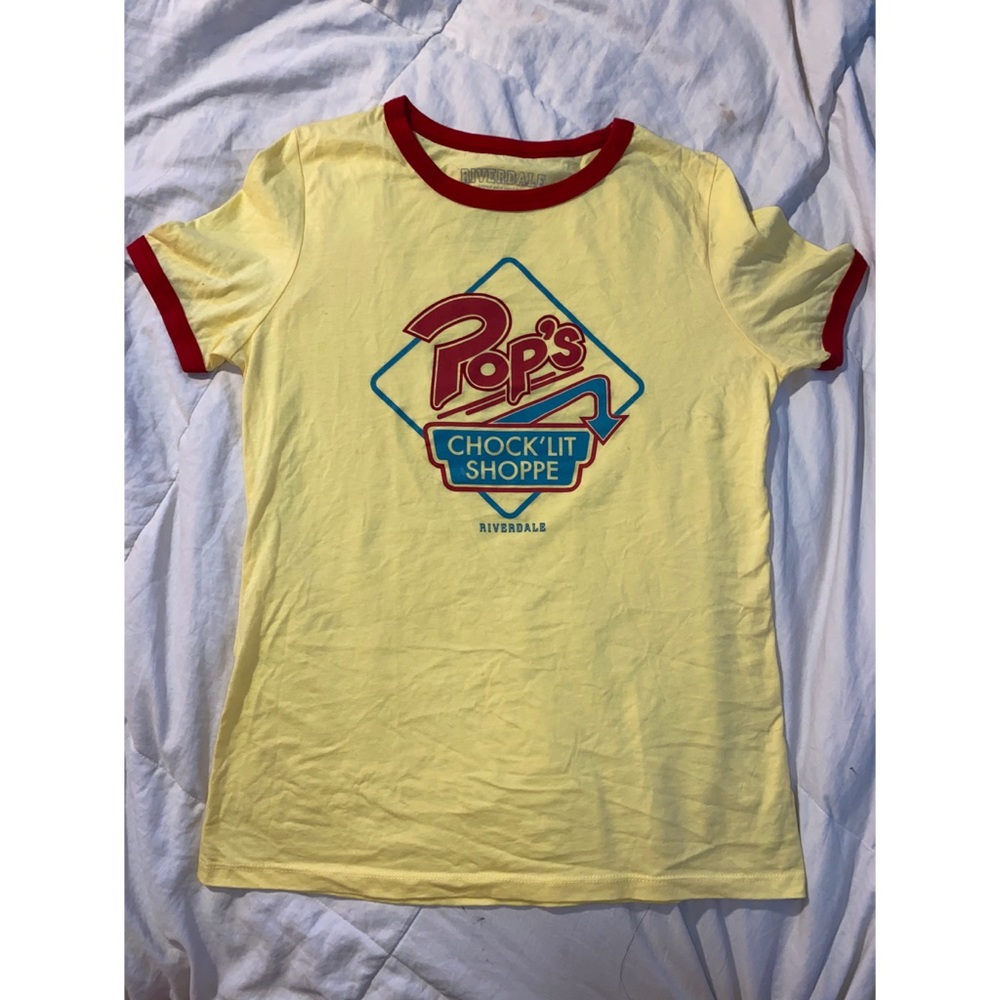 riverdale pop’s chock’lit shop tee shirt